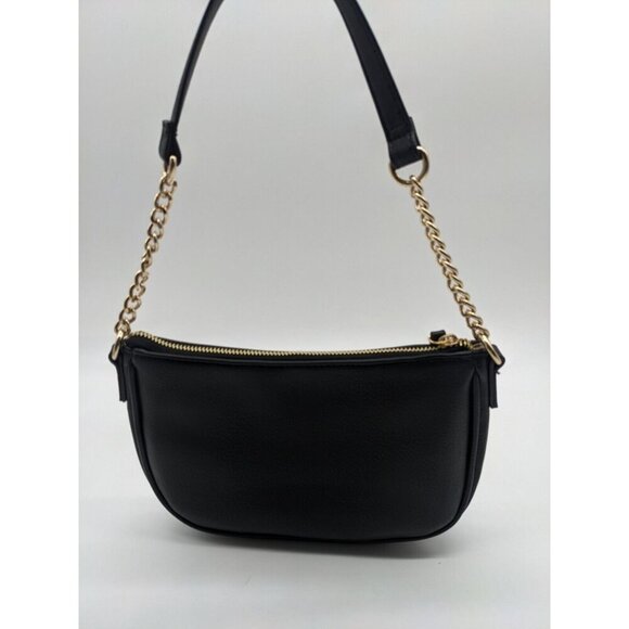 INC Zoiey 2-Piece faux-leather women's XL tote bag + pouch --SNAKE PRINT/BLACK - Picture 7 of 10